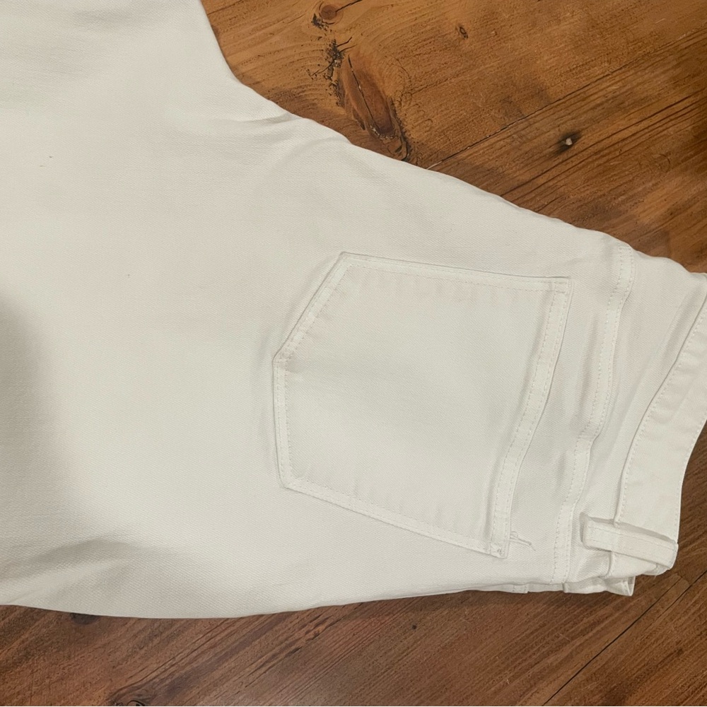 Talbots Crisp White Denim Pants